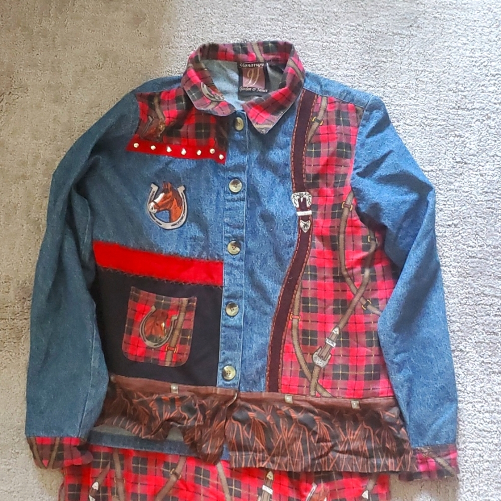 Vintage horse girl outfit